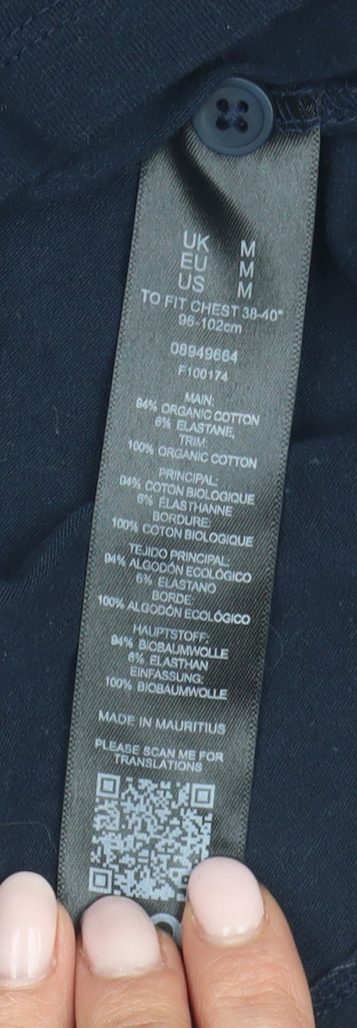Mens UK Size M ASOS Blue  T-Shirt