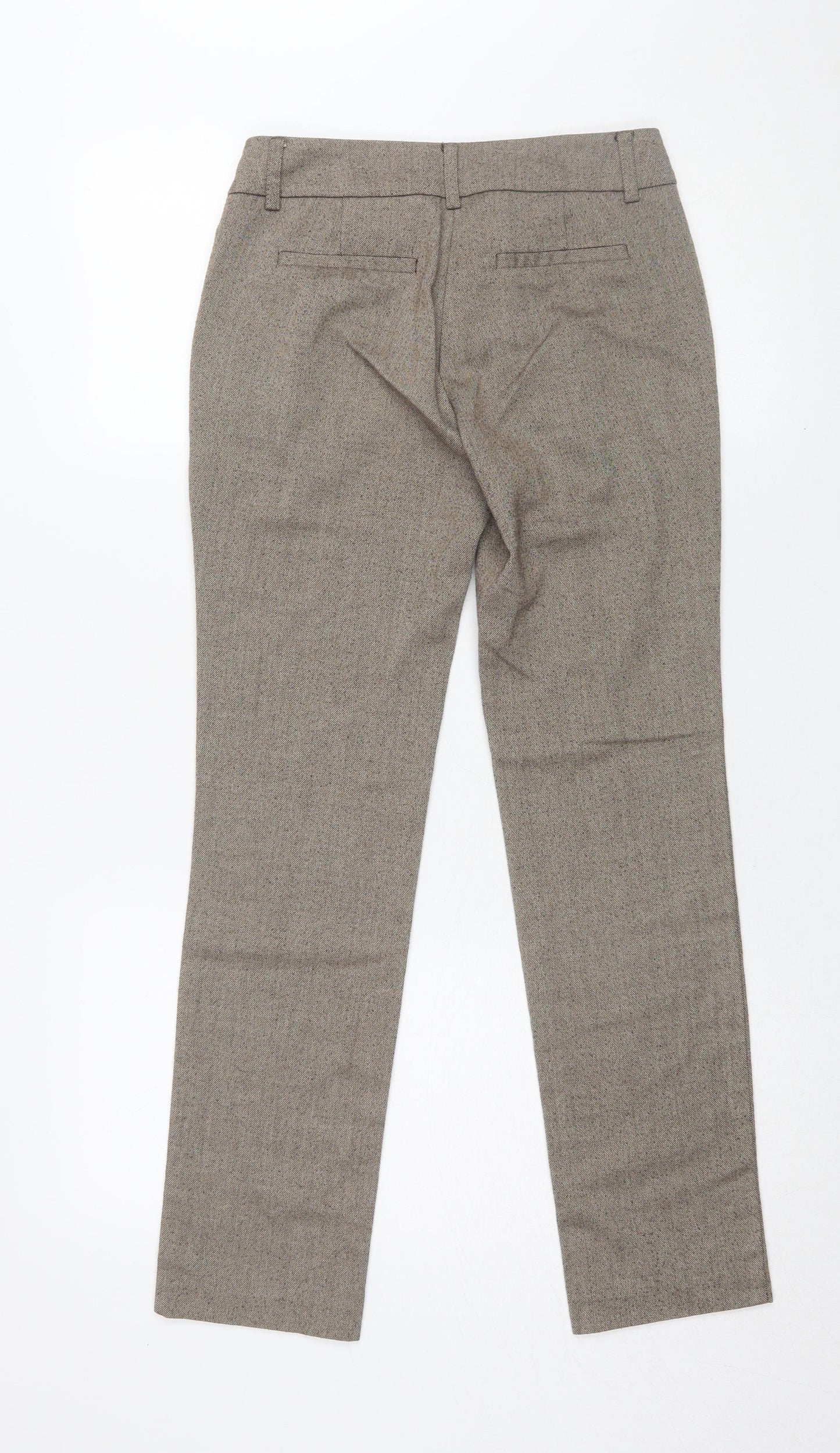 Mentha & Chocolate Women's Beige Dress Pants