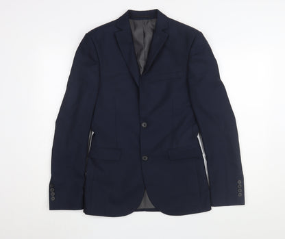 Mens UK Size 34 NEXT Regular Blue Suit Jacket