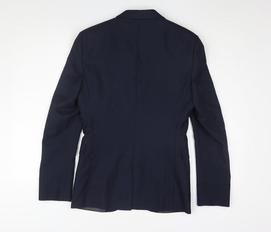 Mens UK Size 34 NEXT Regular Blue Suit Jacket