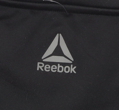 Reebok Unisex Black Gym T-Shirt L Lightweight Breathable