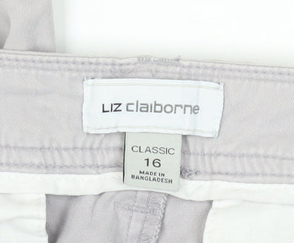 Liz Claiborne Women’s Beige Chino Trousers Size 16