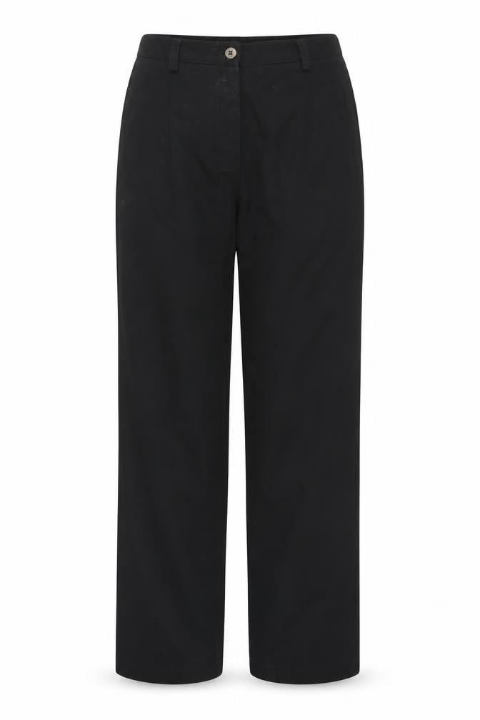 Womens UK Size 8 Slim Liz Claiborne  Dress Pants Black Trousers
