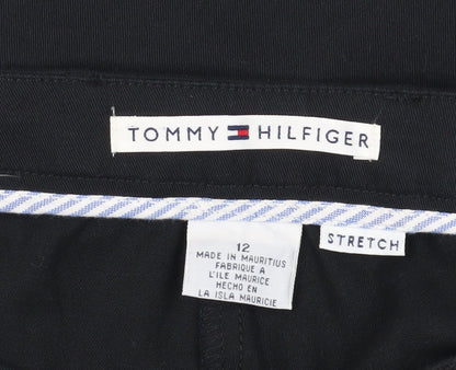 Tommy Hilfiger Women's Black Dress Pants, Size 12, Straight Leg