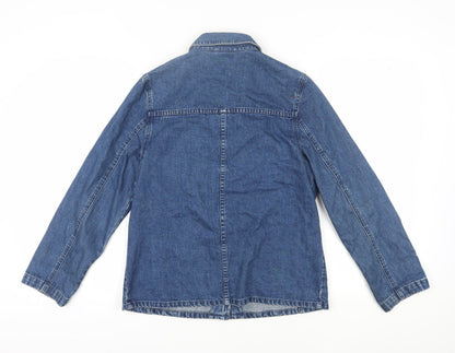 Womens UK Size S Talbots Blue Basic Jacket