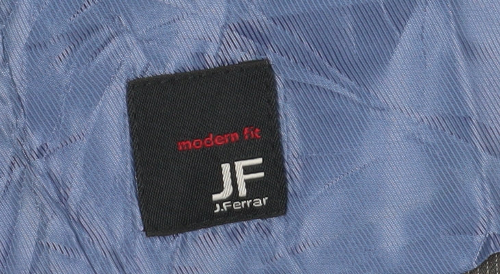 J.Ferrar Men's Grey Suit Waistcoat M Classic Fit
