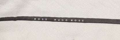 Hugo Boss Men's Grey Dress Pants, Size 37, Regular Fit