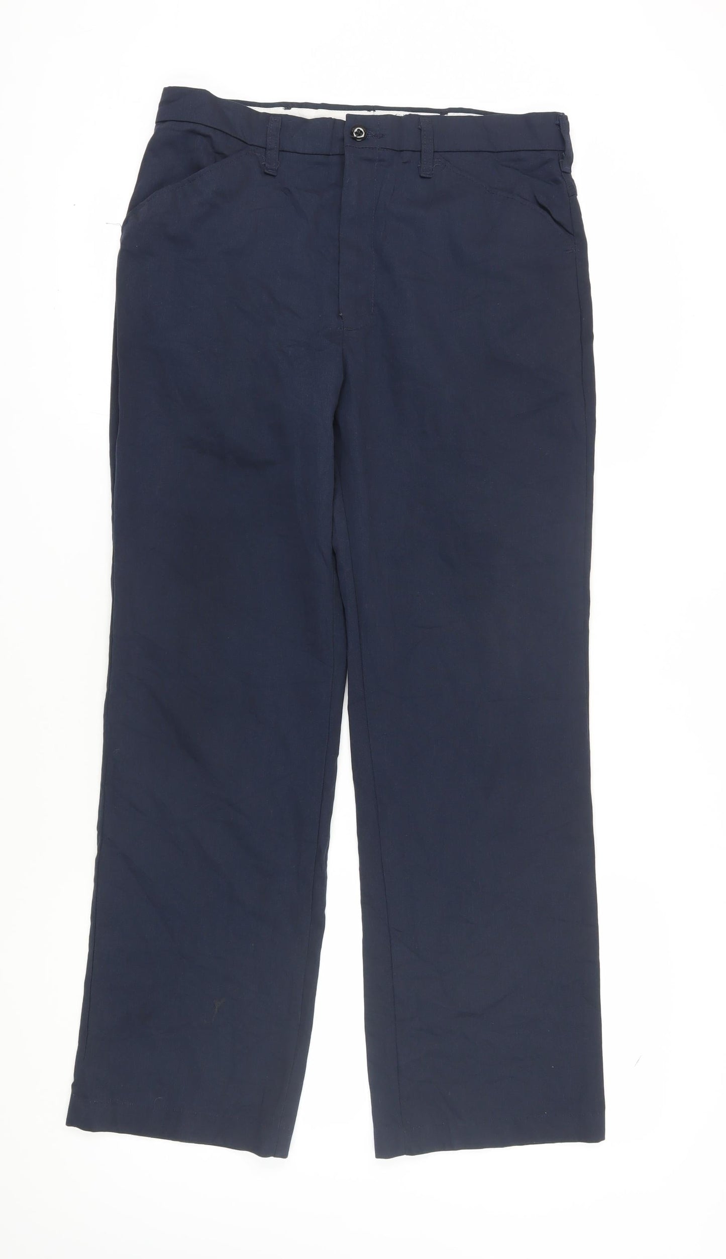 Red Kap Men's Blue Chino Trousers 34 Regular Fit