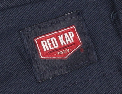 Red Kap Men's Blue Chino Trousers 34 Regular Fit