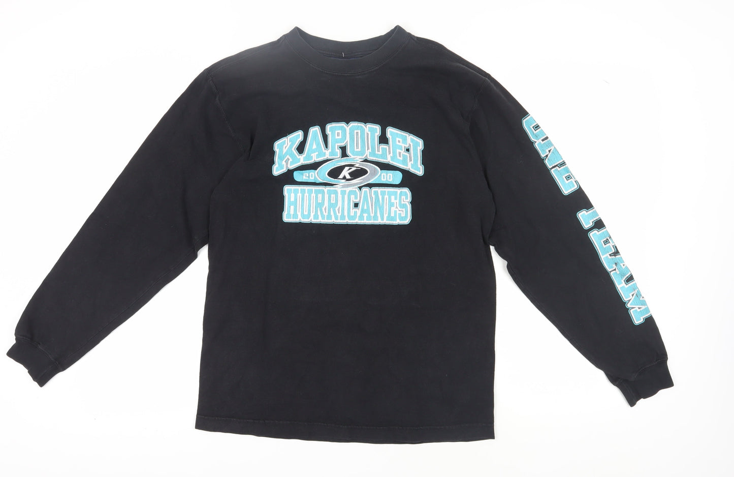 Jansport Men's Black Long Sleeve Sports Graphic T-Shirt S