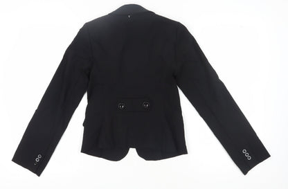 XOXO Women's Black Blazer, Size M, Business Casual