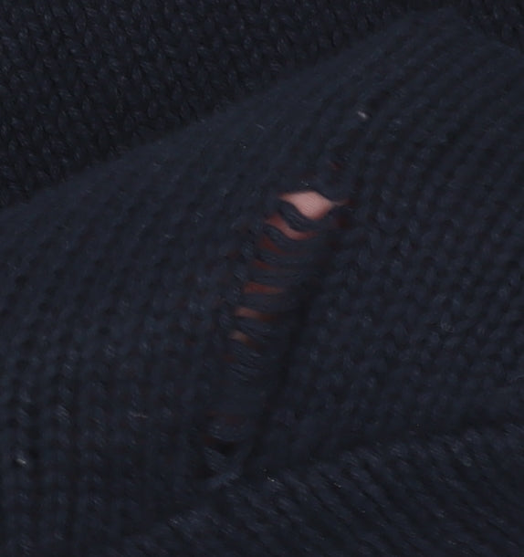 Chaps Men's Blue Cotton Pullover Jumper L