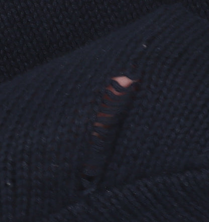 Chaps Men's Blue Cotton Pullover Jumper L