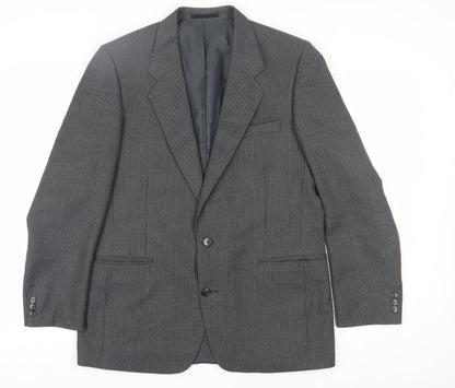 Mens UK Size 42 C&A Regular Grey Suit Jacket