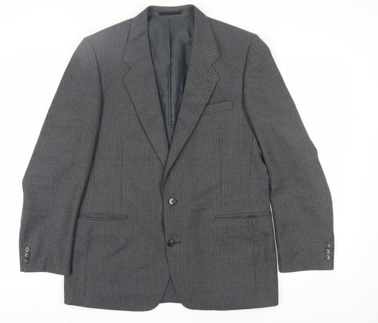 Mens UK Size 42 C&A Regular Grey Suit Jacket