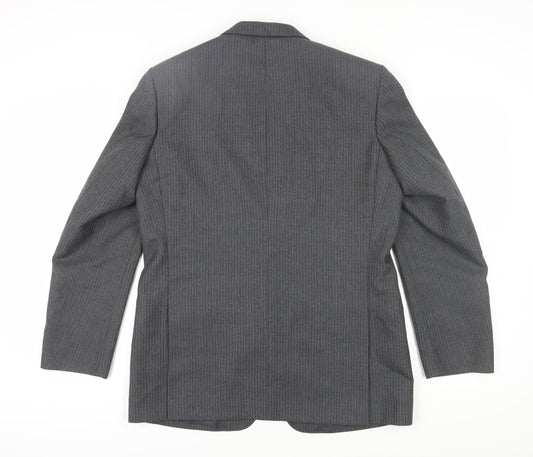 Mens UK Size 42 C&A Regular Grey Suit Jacket
