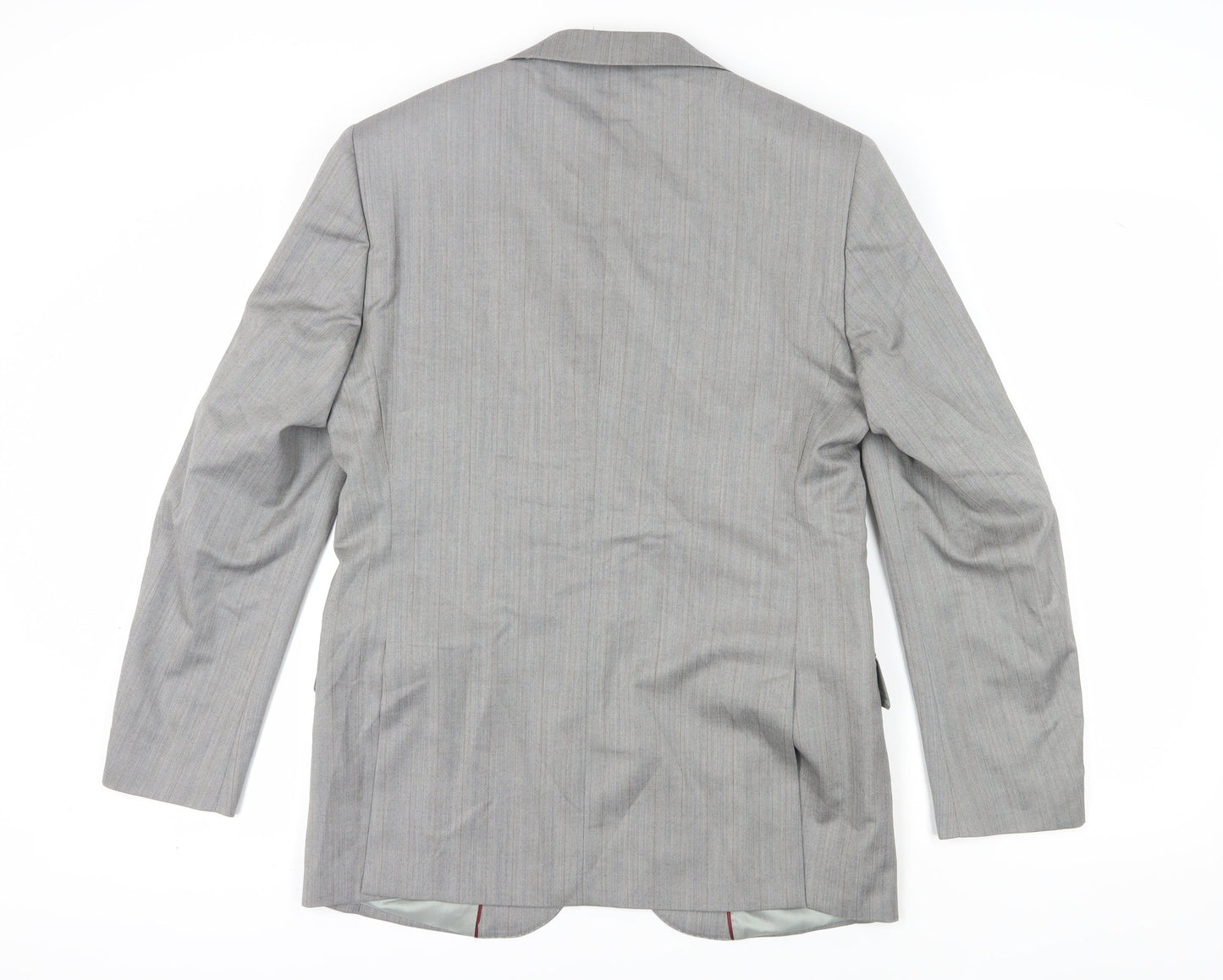 Antich England Men's Grey Wool Blazer Size 38R