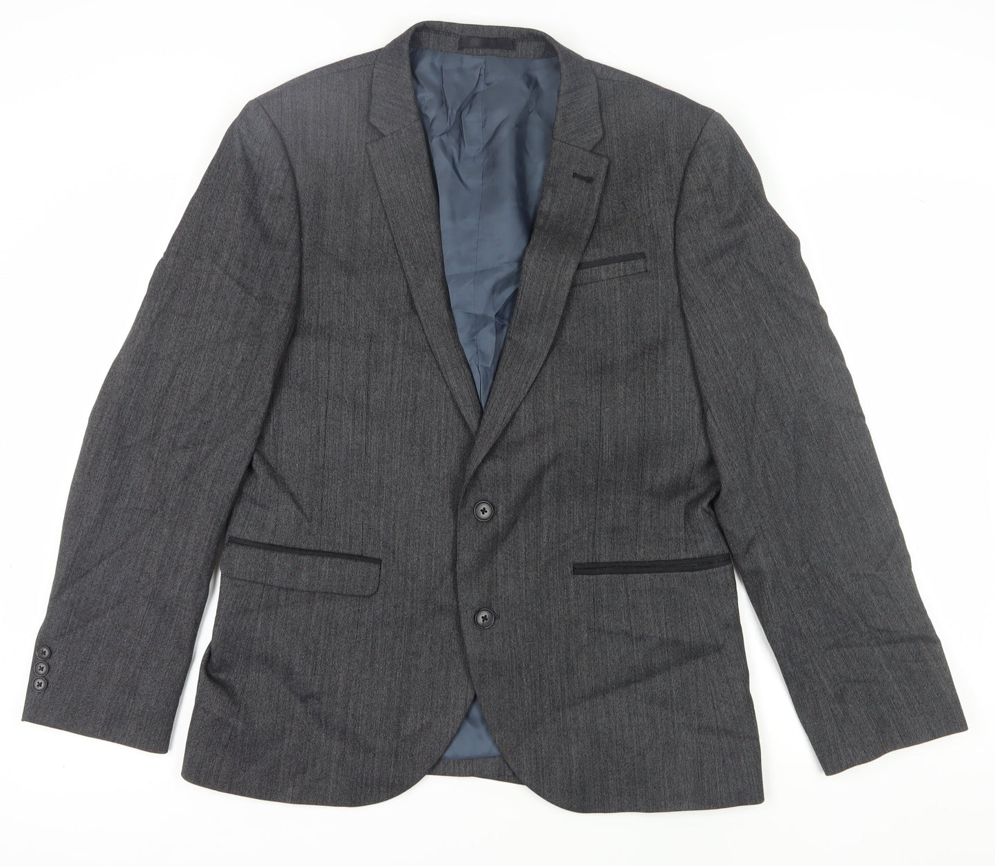 Mens UK Size 42 NEXT Regular Grey Suit Jacket