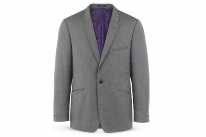 Mens UK Size 40 Ted Baker Regular Grey Suit Jacket