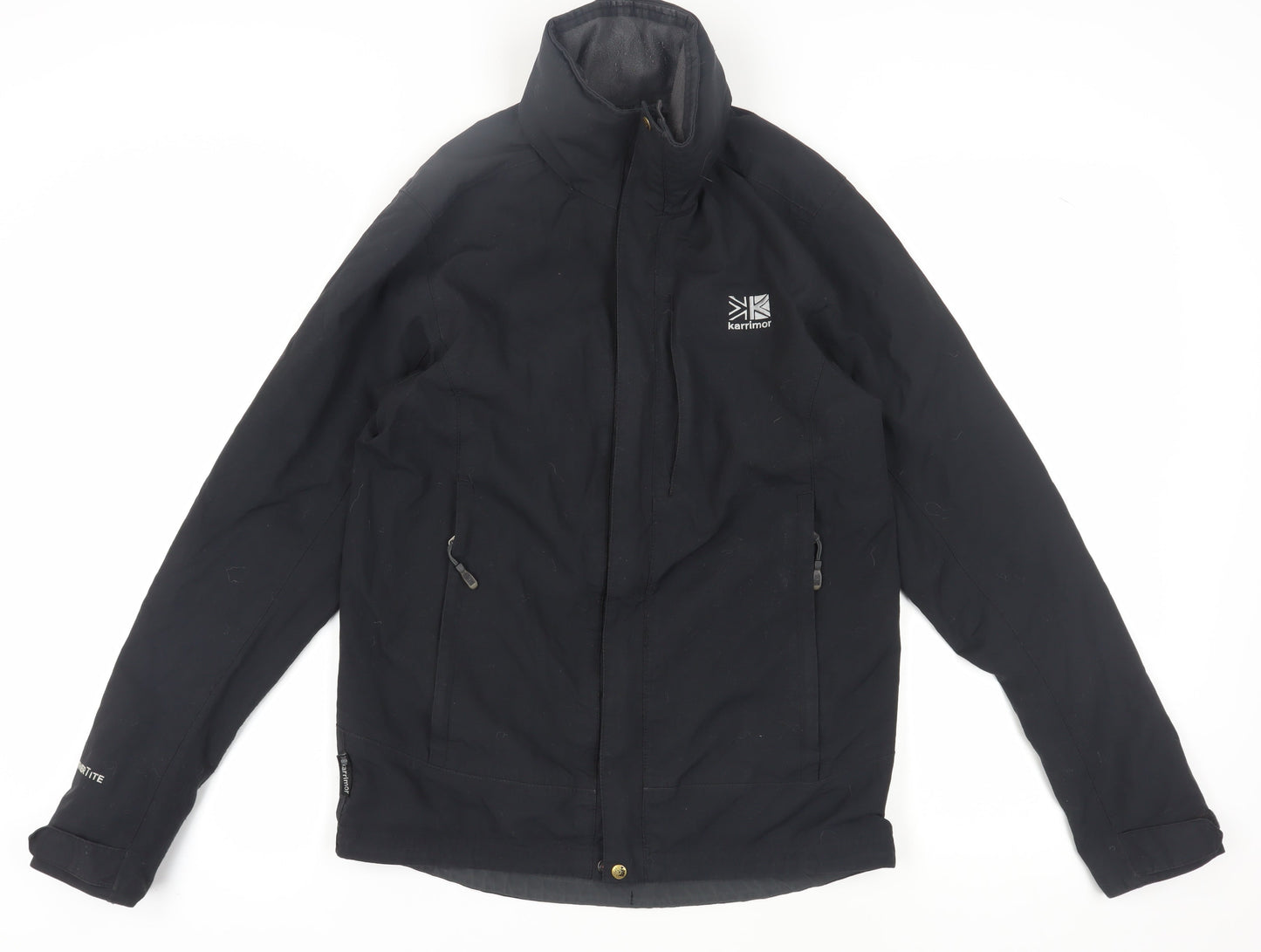 Mens UK Size XS Karrimor Black Windbreaker Coat