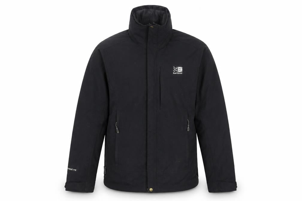 Mens UK Size XS Karrimor Black Windbreaker Coat