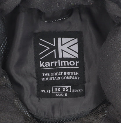 Mens UK Size XS Karrimor Black Windbreaker Coat