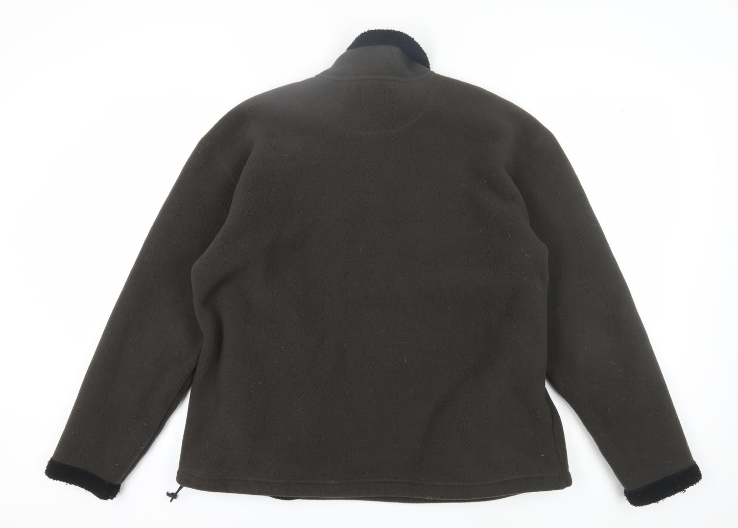 Trader Jeans Company Black Men's 1/4 Zip Sweatshirt L