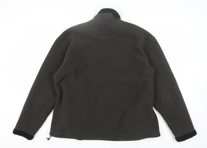 Trader Jeans Company Black Men's 1/4 Zip Sweatshirt L