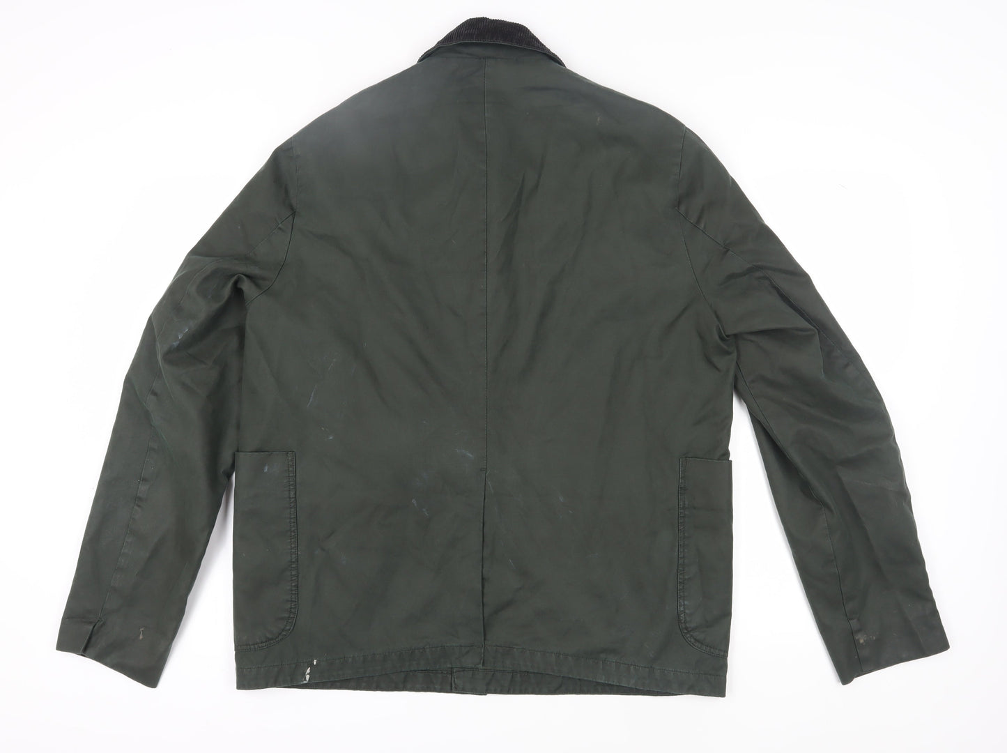 ASOS Men's Green XL Mid-Length Cotton Jacket