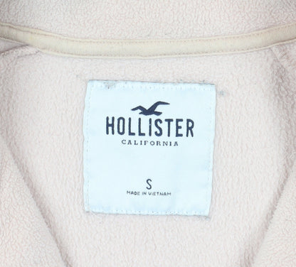 Hollister Women's Beige Pullover Sweatshirt S