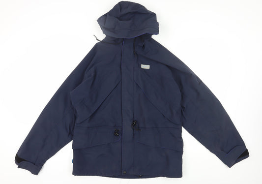 Karrimor Men's Blue Parka Jacket, Hooded, M, Autumn/Winter