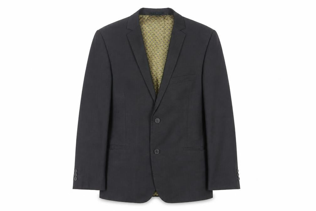 Mens UK Size 40 Ted Baker Regular Black Suit Jacket