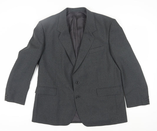 Mens UK Size 46 Executex Regular Grey Suit Jacket