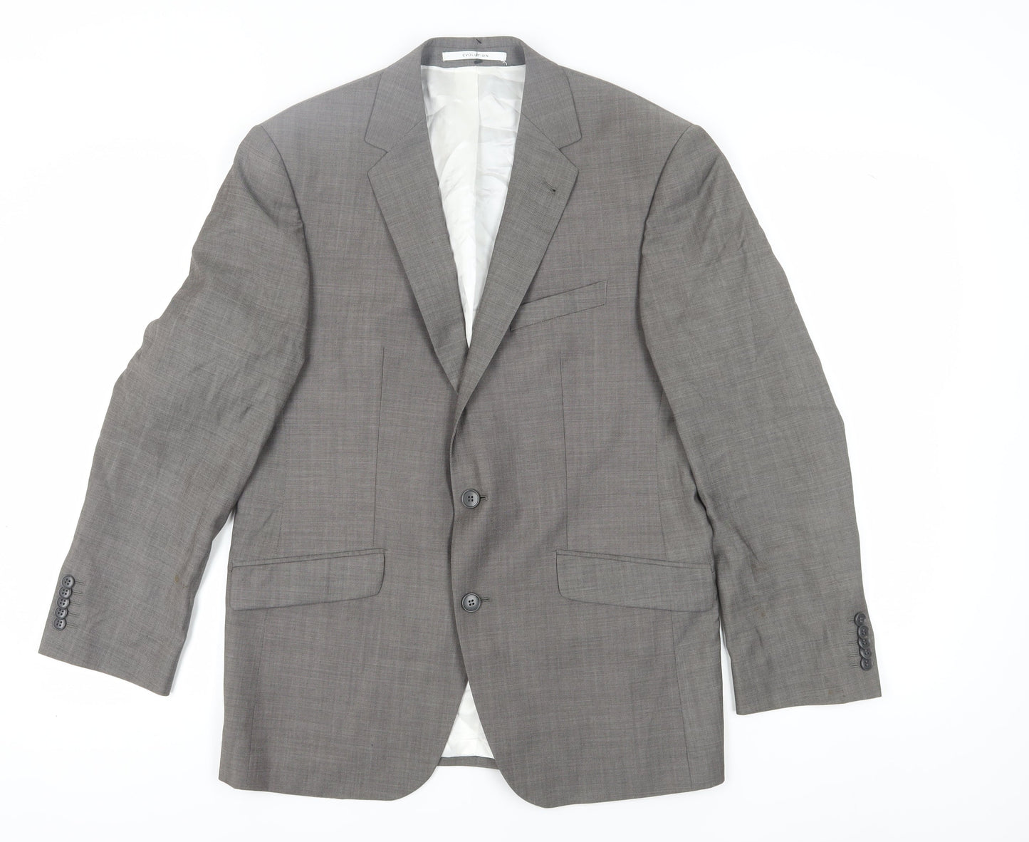 Mens UK Size 40 Baumler Regular Grey Suit Jacket