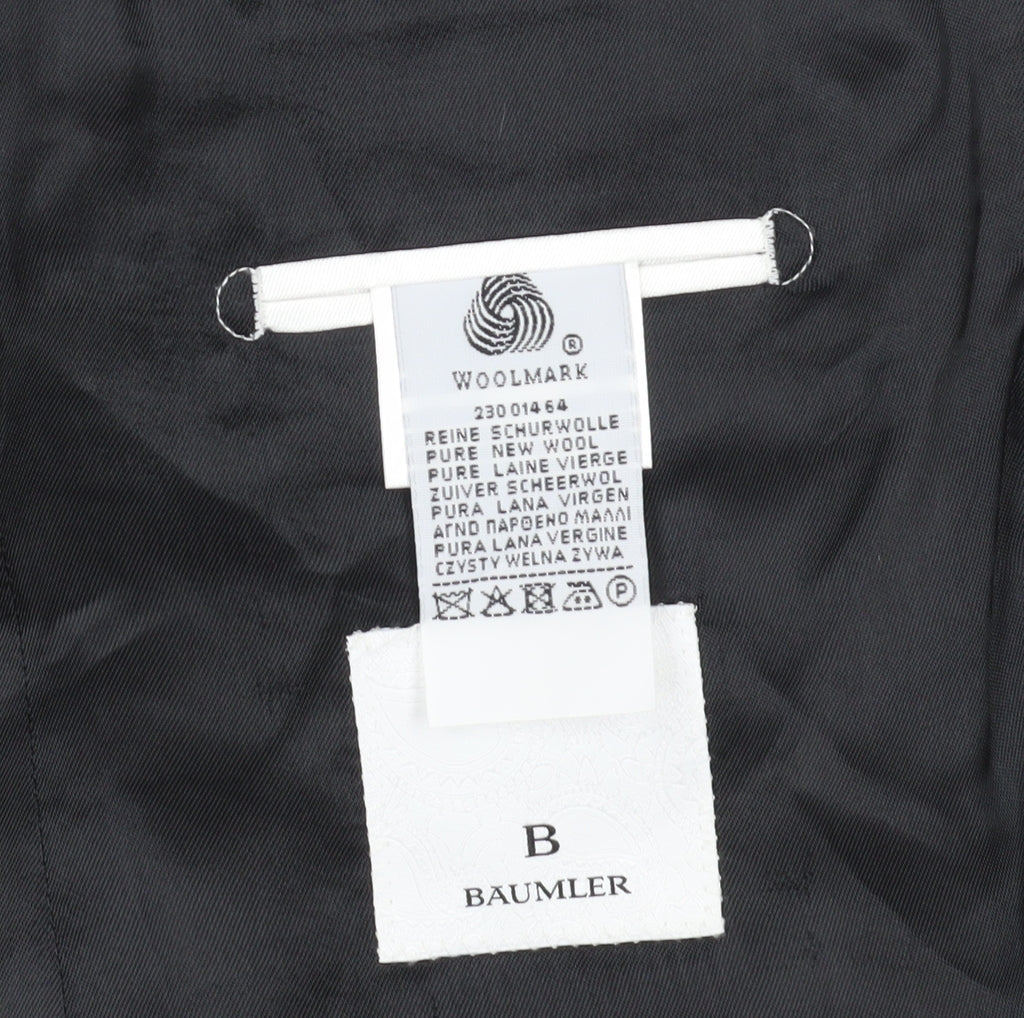 Mens UK Size 40 Baumler Regular Grey Suit Jacket