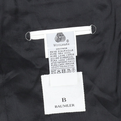 Mens UK Size 40 Baumler Regular Grey Suit Jacket