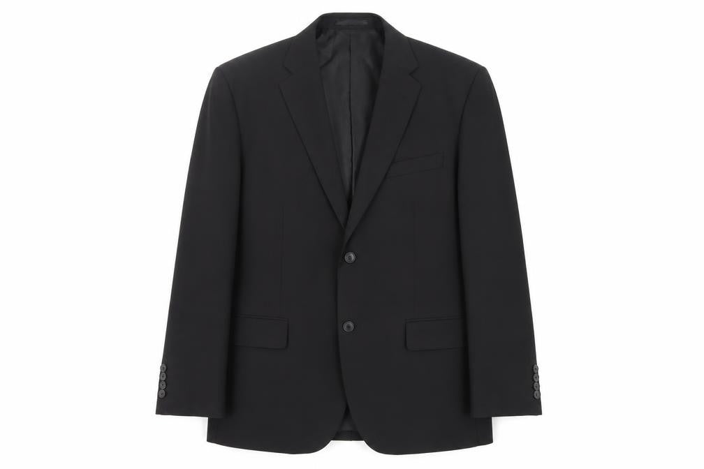 Mens UK Size 40 John Lewis Regular Black Suit Jacket