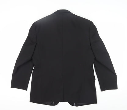 Mens UK Size 40 John Lewis Regular Black Suit Jacket