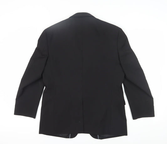 Mens UK Size 40 John Lewis Regular Black Suit Jacket