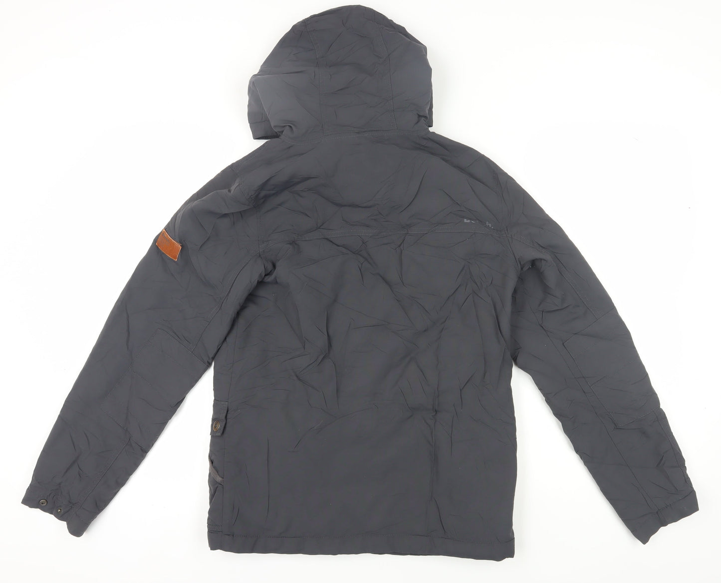 Mens UK Size S Bench Grey Parka Coat