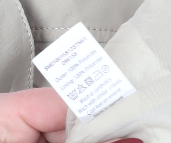 Womens UK Size XL Bm Collection Beige Basic Jacket