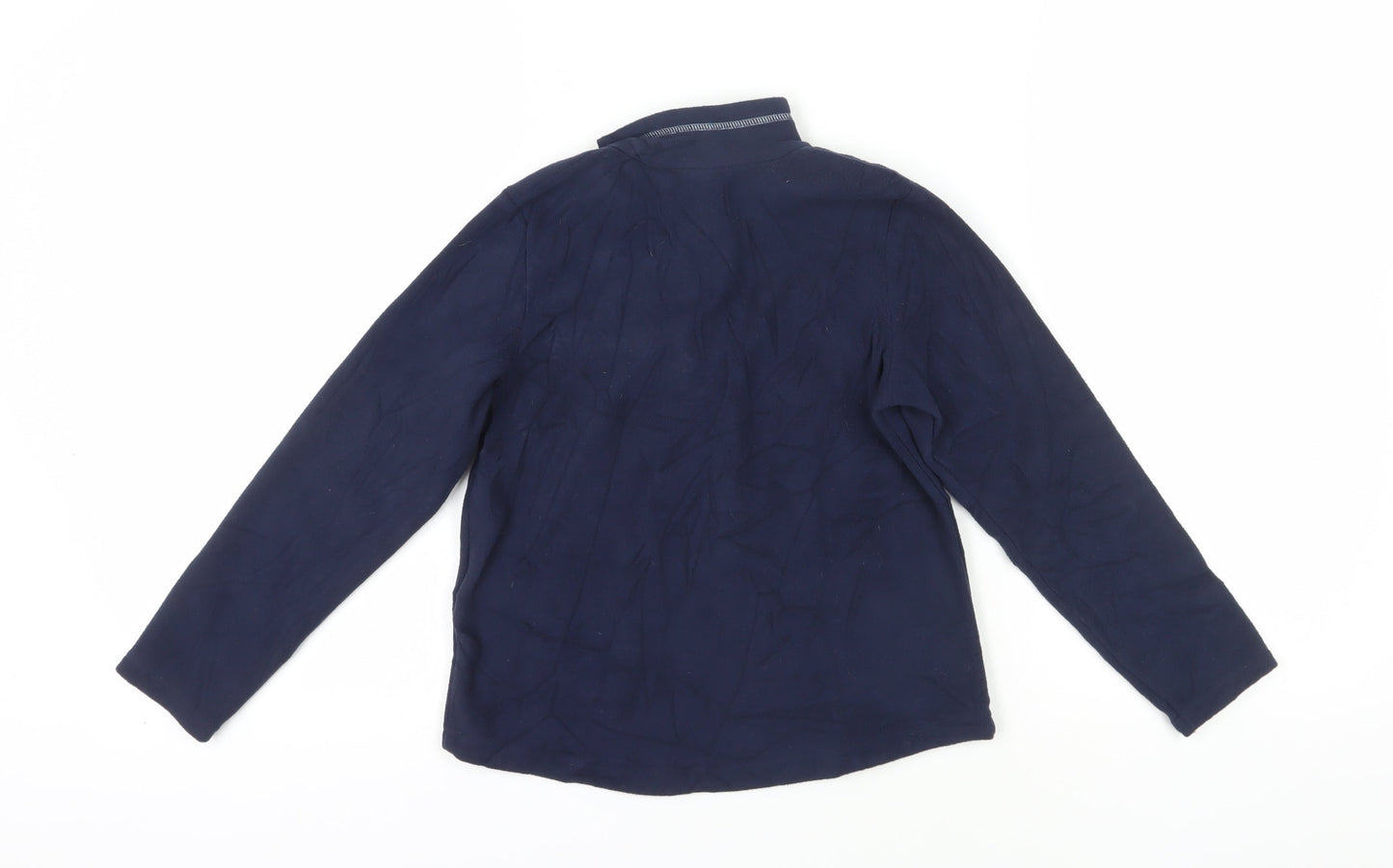 Quechua Boys Blue Fleece 1/2 Zip Sweatshirt 7-8 Years