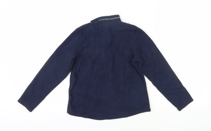 Quechua Boys Blue Fleece 1/2 Zip Sweatshirt 7-8 Years