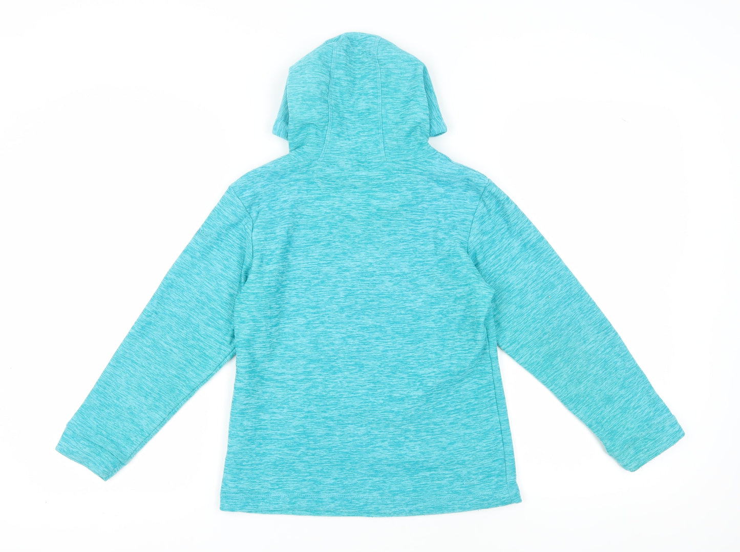 Regatta Girls Blue Pullover Hoodie - Size 10 Years