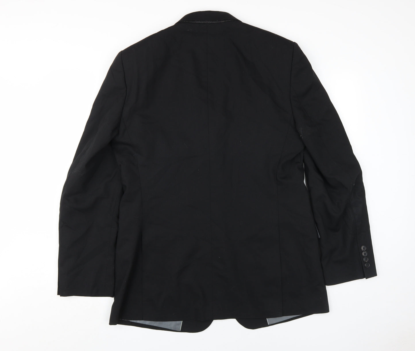 Mens UK Size 40 Marks and Spencer Regular Black Suit Jacket