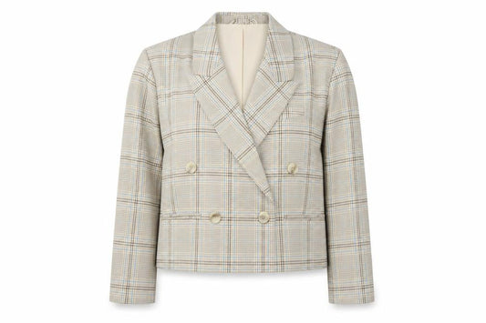 Womens UK Size L Pull & Bear Beige Basic Jacket