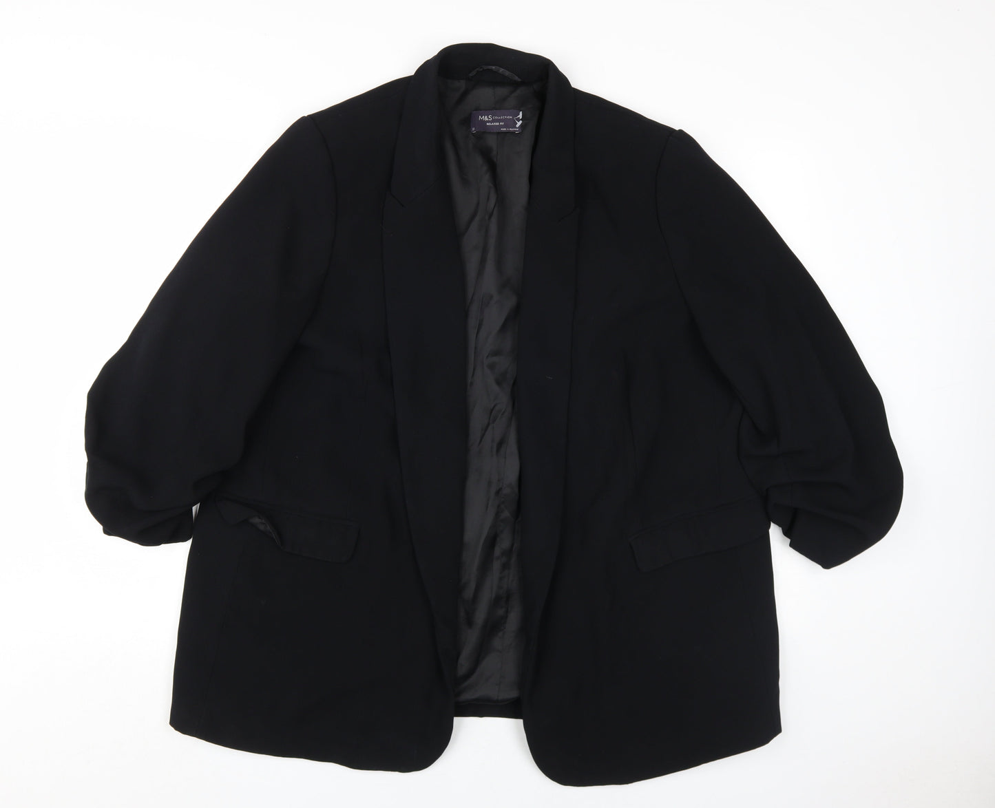 Marks and Spencer Women's Black Blazer Size 22