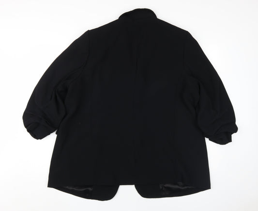 Marks and Spencer Women's Black Blazer Size 22