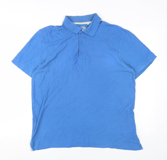 Sand Stone Men's Blue Medium Polo Shirt - Casual Wear