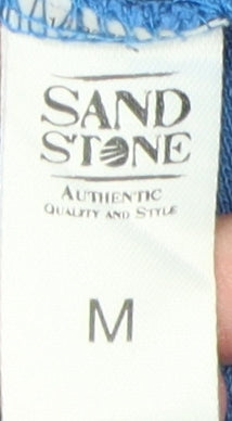 Sand Stone Men's Blue Medium Polo Shirt - Casual Wear